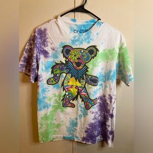 Liquid Blue Grateful Dead Tie Dye T-Shirr